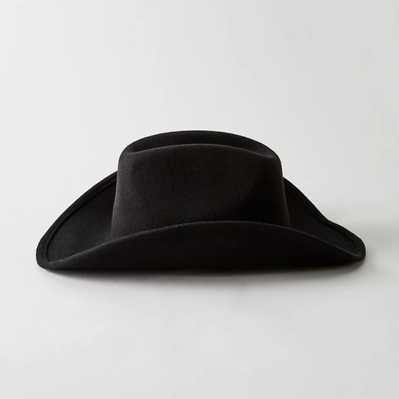 ISO: Aritzia Auxiliary Wool Cowboy Hat Black S/M - Picture 3 of 4